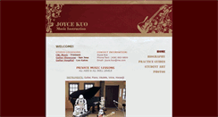 Desktop Screenshot of joycekuo.com